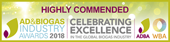 Finalist at Ad & Biogas Industry Awards
